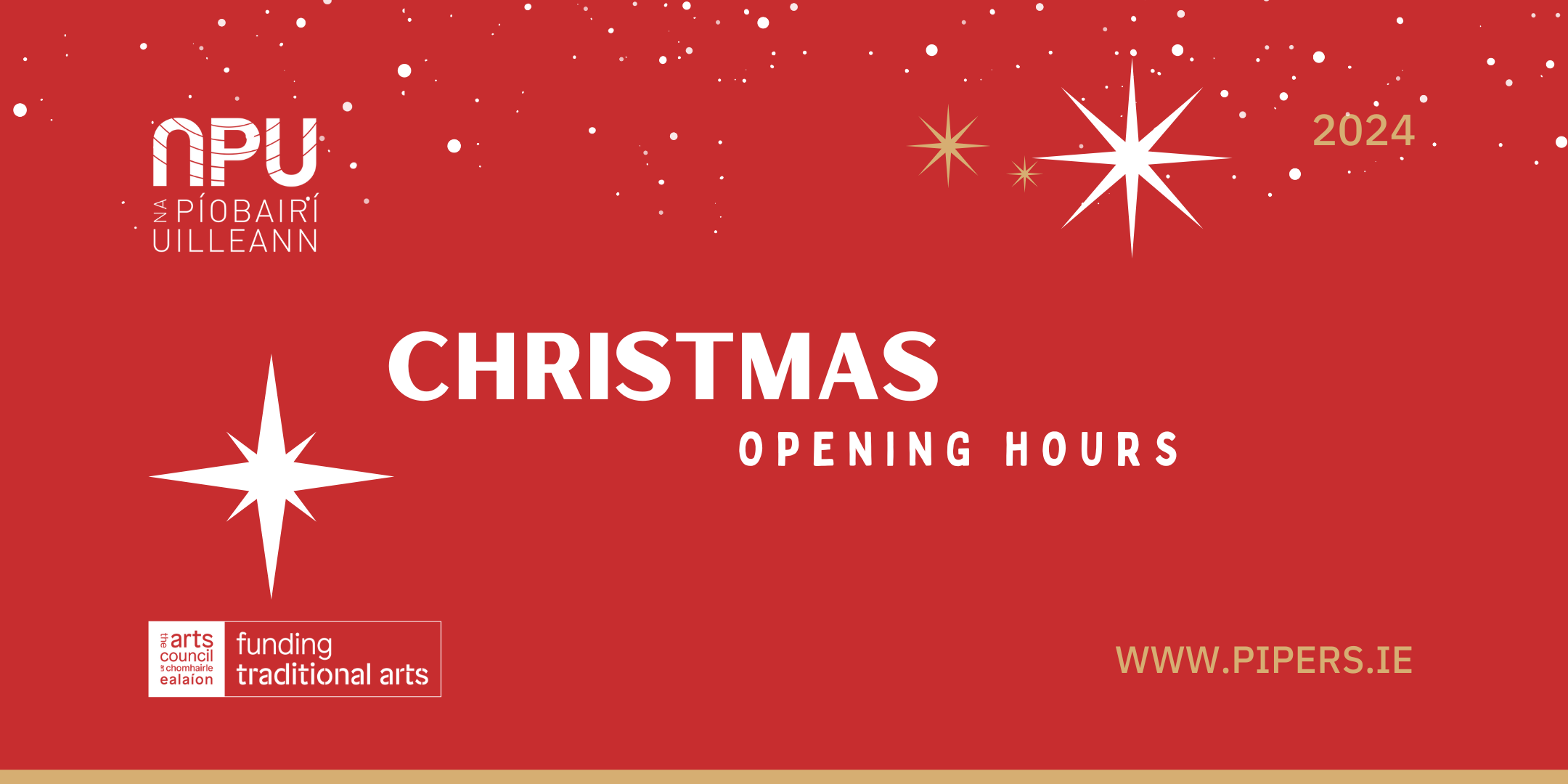 Christmas Opening Hours 2024