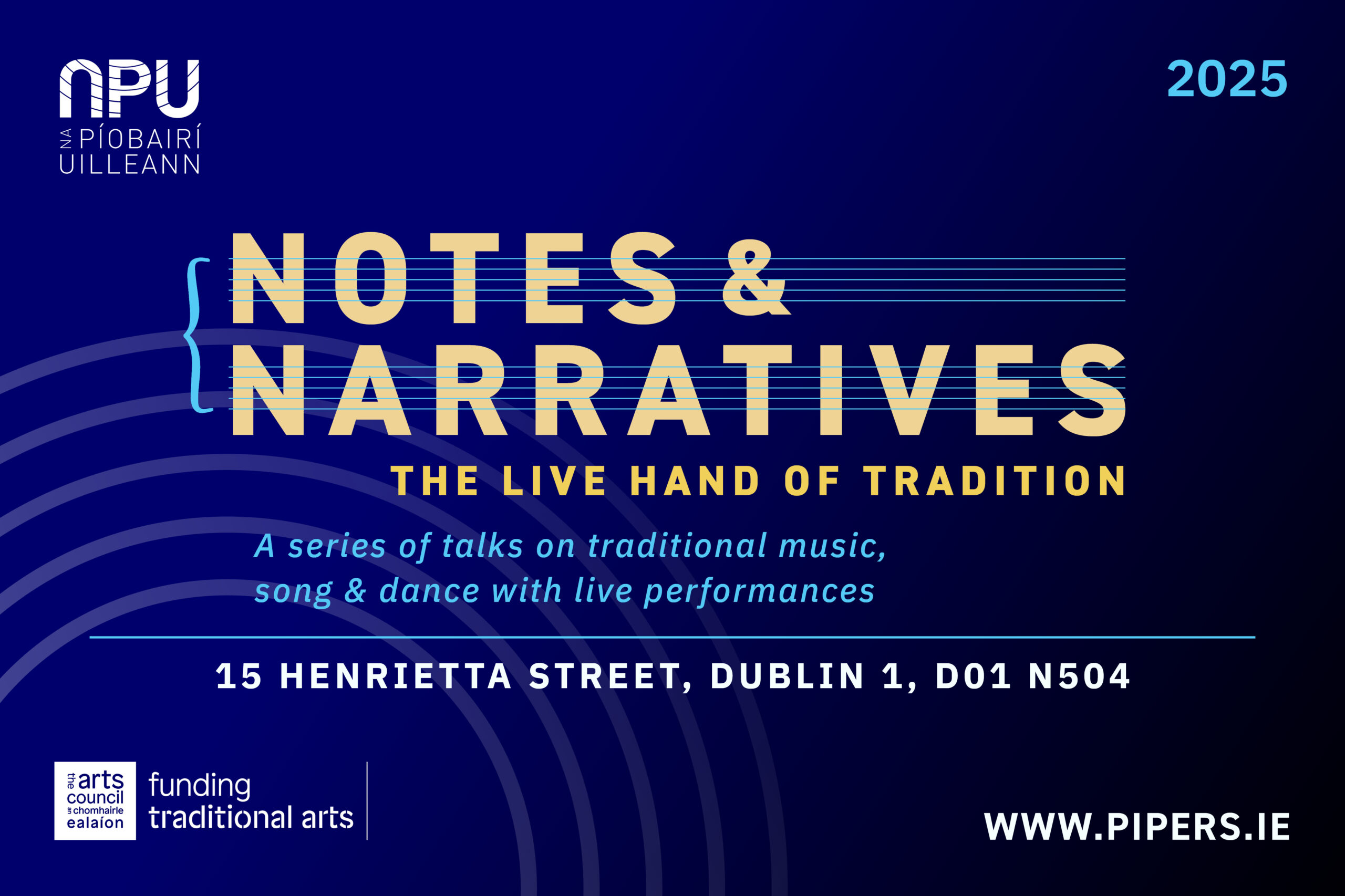 Notes & Narratives - Journal of Music Banner 2025