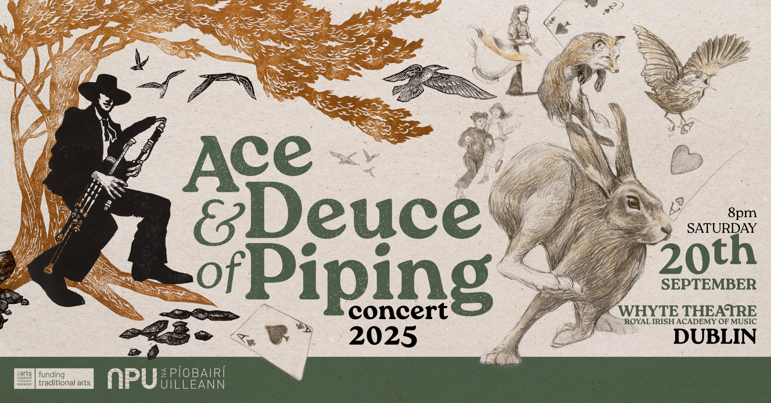 Ace & Deuce of Piping 2025 Concert Banner