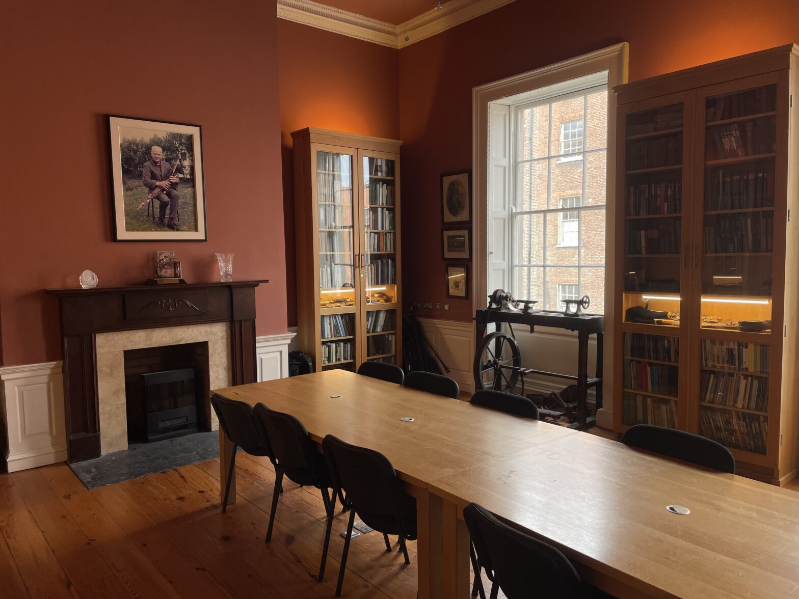 Photo of the NPU Archive Library at NPU HQ