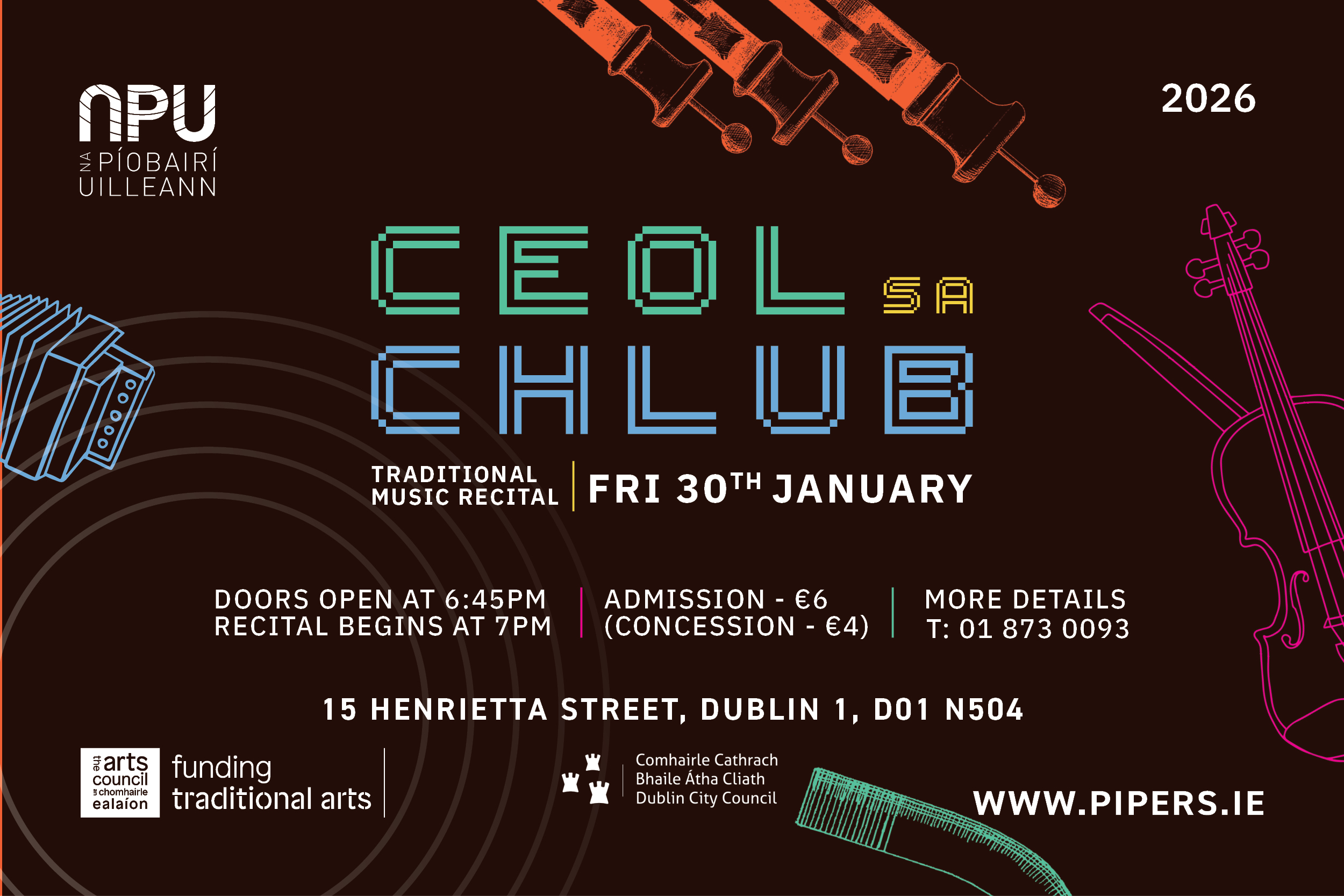 260130 CsC Event Listing Website Journal of Music Banner
