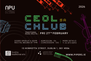 260227 Ceol sa Chlub Event Listing Website Journal of Music Banner