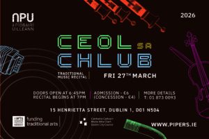 260327 Ceol sa Chlub Event Listing Website Journal of Music Banner
