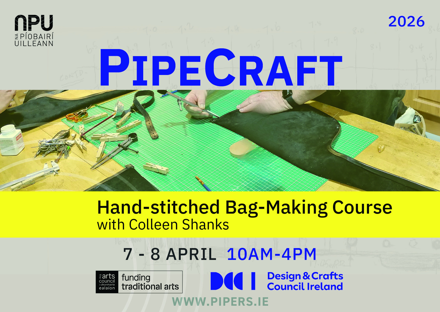260407-8 PipeCraft Handstitched Bag making with Colleen Shanks