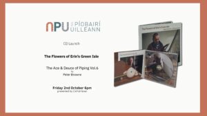 Friday 2nd October 6pm presented by Cathal Goan
