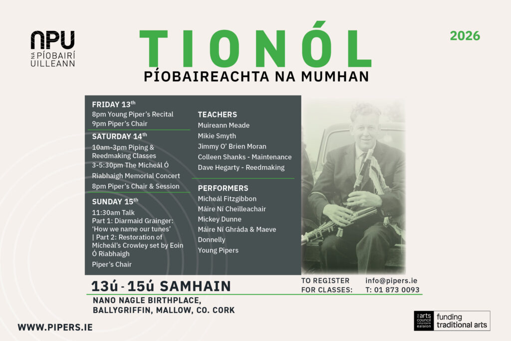 Tionól na Mumhan Event Listing 2026